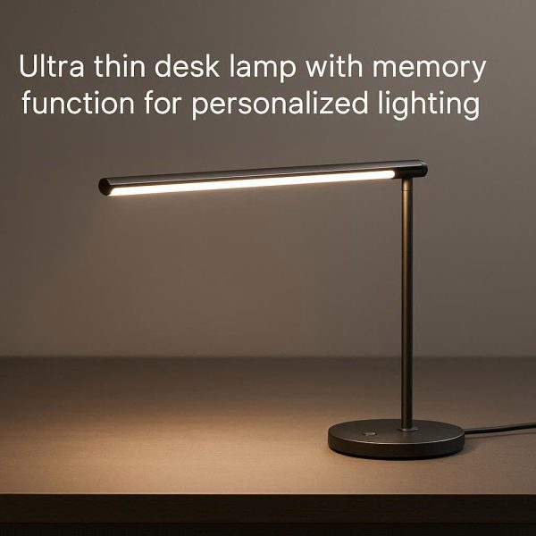 4 Ultra Thin Desk Lamp with Memory Function for Personalized Lighting