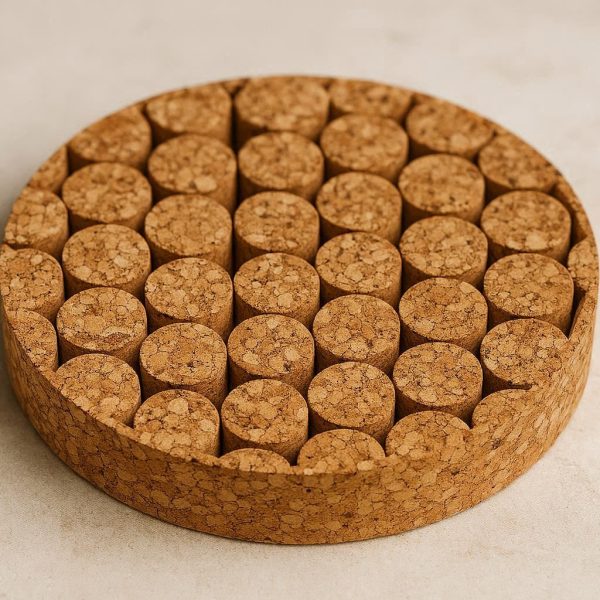 21 Eco Friendly Recycled Cork Coaster Made from Wine Bottle Stoppers