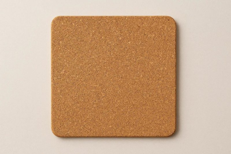 23 Large Square Cork Coaster for Serving Boards and Big Bowl Protection