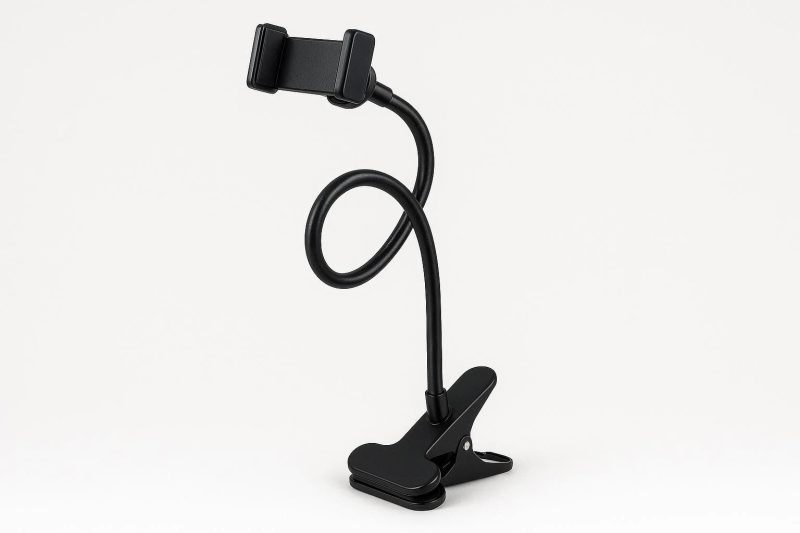26 Flexible Gooseneck Phone Holder Clip for Bed and Car Headrest