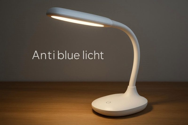 8 Ergonomic Eye Care Desk Lamp with Anti Blue Light Technology